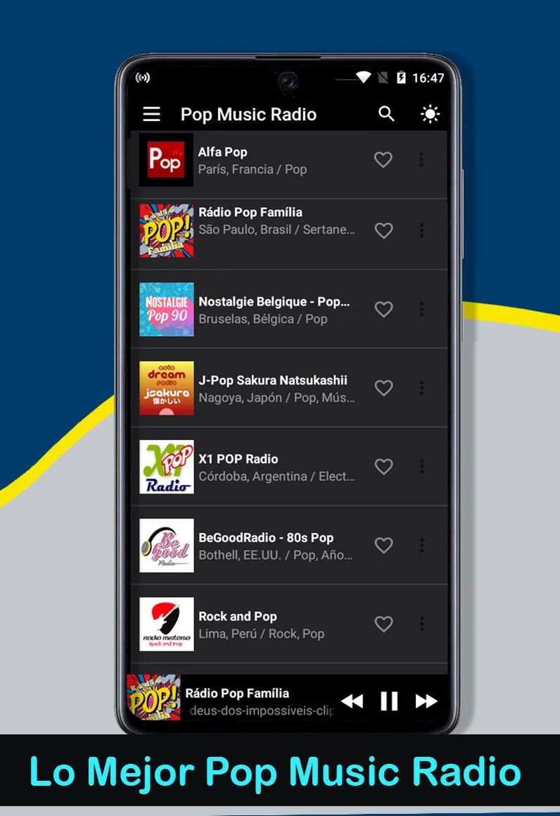 Pop Music Radio screenshot