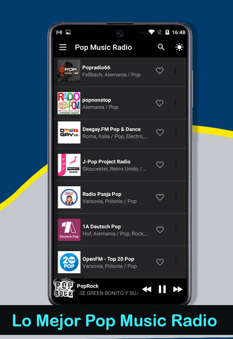 Pop Music Radio screenshot